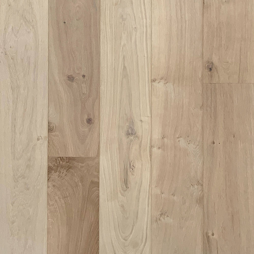Unfinished engineered plank wood floor with 150mm width